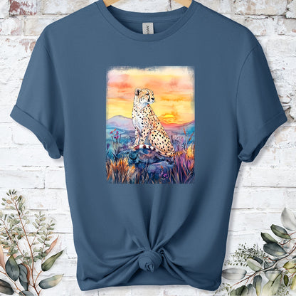Cheetah at sunset #6 Unisex T shirt