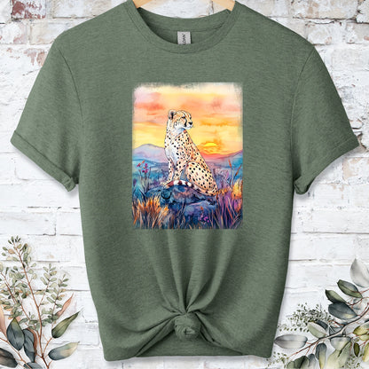 Cheetah at sunset #6 Unisex T shirt