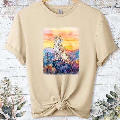 Cheetah at sunset #6 Unisex T shirt