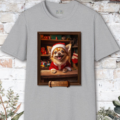 Chihuahua #1 Santa's Workshop Unisex T shirt