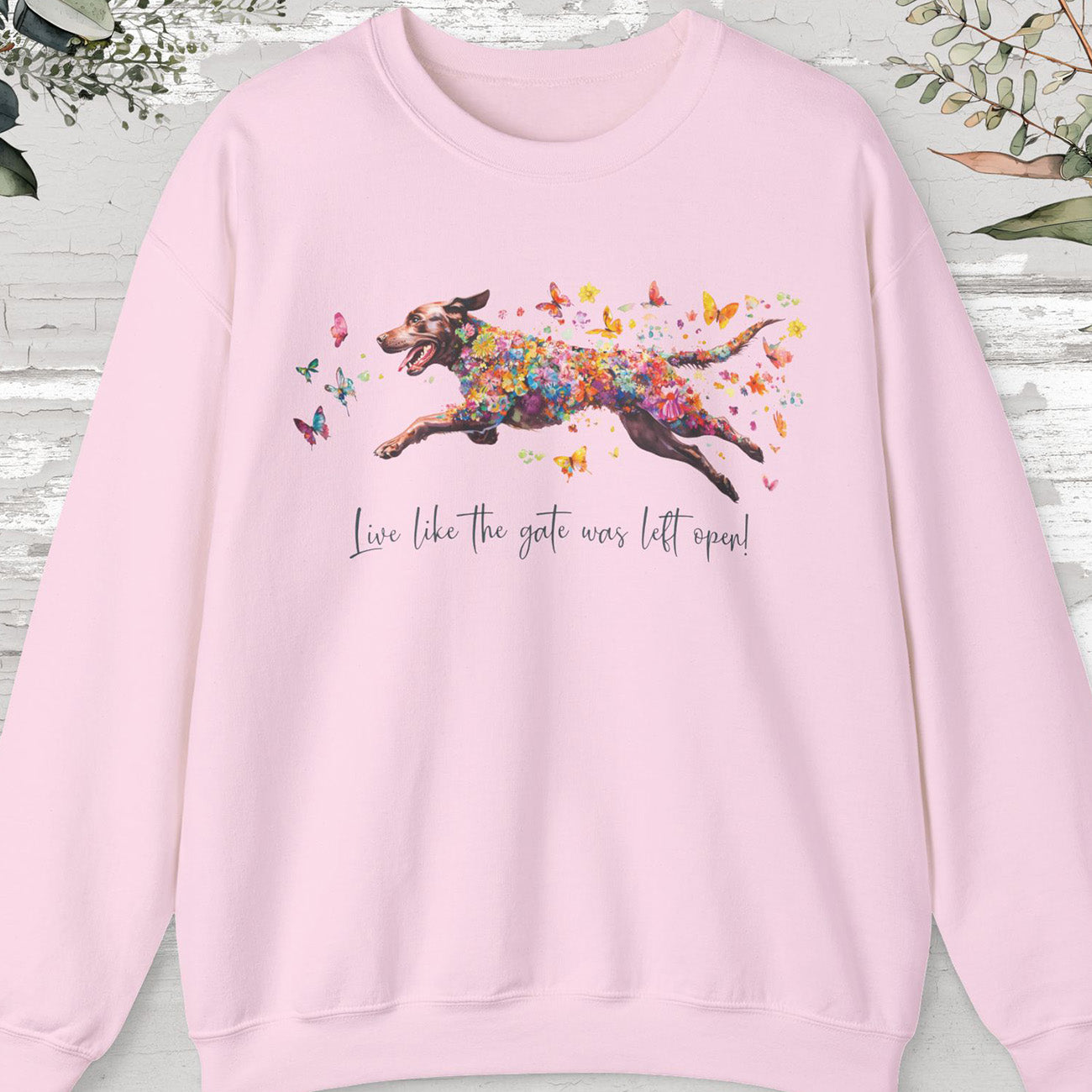 Chocolate Labrador Personalised Sweatshirt