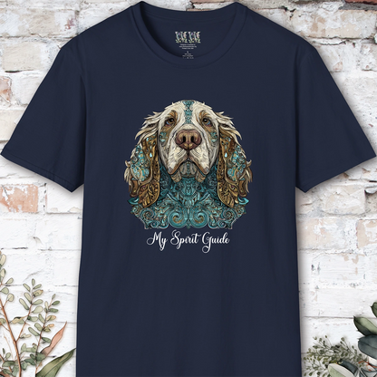 Clumber Spaniel, My Spirit Guide, Short Sleeve Unisex Tee