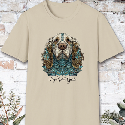 Clumber Spaniel, My Spirit Guide, Short Sleeve Unisex Tee