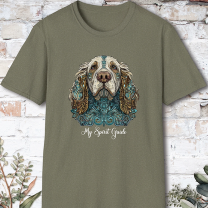 Clumber Spaniel, My Spirit Guide, Short Sleeve Unisex Tee