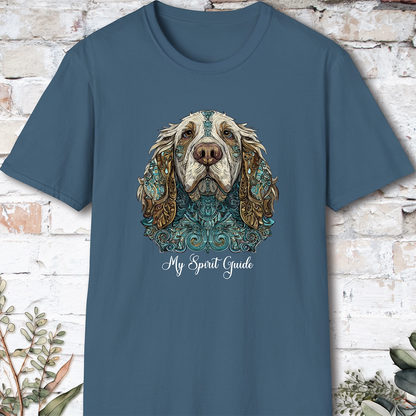 Clumber Spaniel, My Spirit Guide, Short Sleeve Unisex Tee