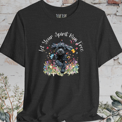 Cockapoo/Spoodle #1 'Let your spirit run free' T shirt