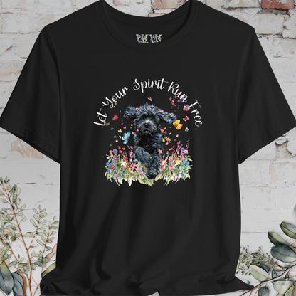 Cockapoo/Spoodle #1 'Let your spirit run free' T shirt