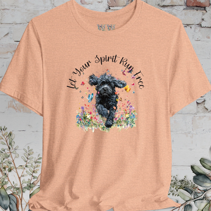 Cockapoo/Spoodle #1 'Let your spirit run free' T shirt