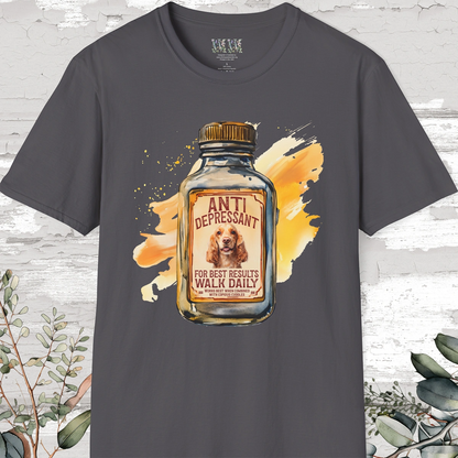 Cocker Spaniel Antidepressant T shirt