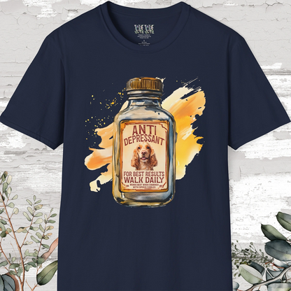 Cocker Spaniel Antidepressant T shirt