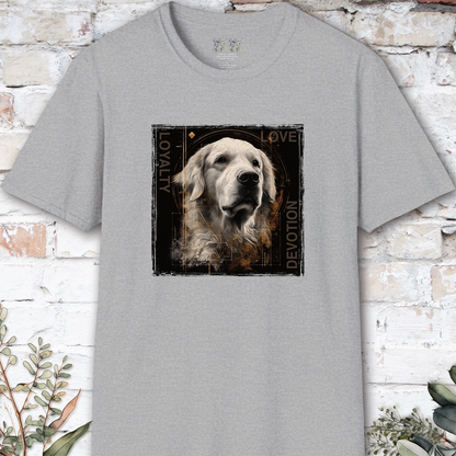 Cream Golden Retriever, Devotion, Loyalty, Love, Devotion unisex T Shirt