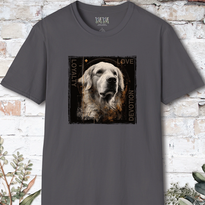 Cream Golden Retriever, Devotion, Loyalty, Love, Devotion unisex T Shirt