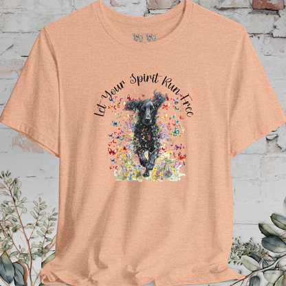 Curly Coated Retriever #1 'Let your spirit run free' T shirt