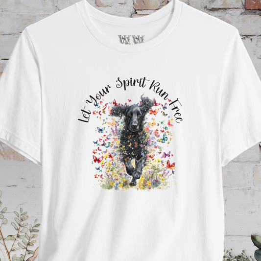 Curly Coated Retriever #1 'Let your spirit run free' T shirt