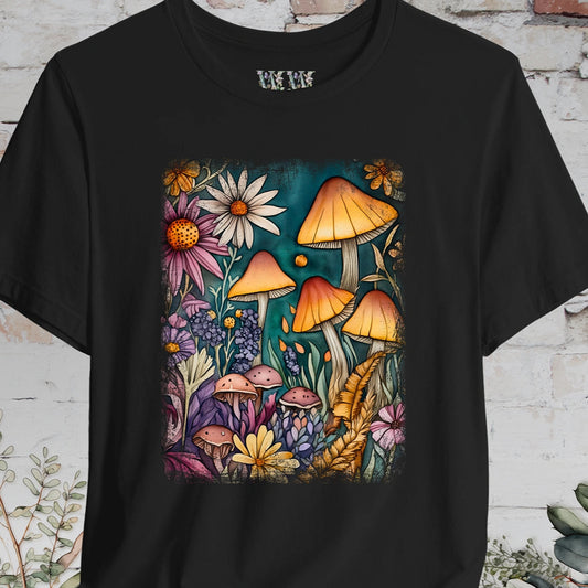 Floral Mushroom #2 Unisex T shirt