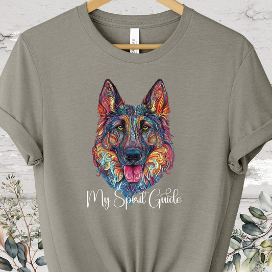 German Shepherd 'My Spirit Guide' T shirt