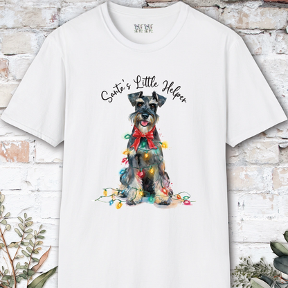 Schnauzer - Giant, Santa's little helper. unisex T shirt