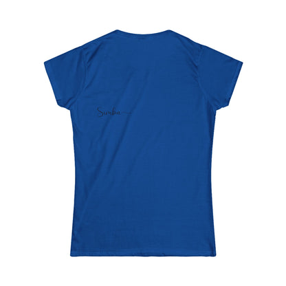 Shih Tzu, Live like the gate was left open. Women's Softstyle Tee
