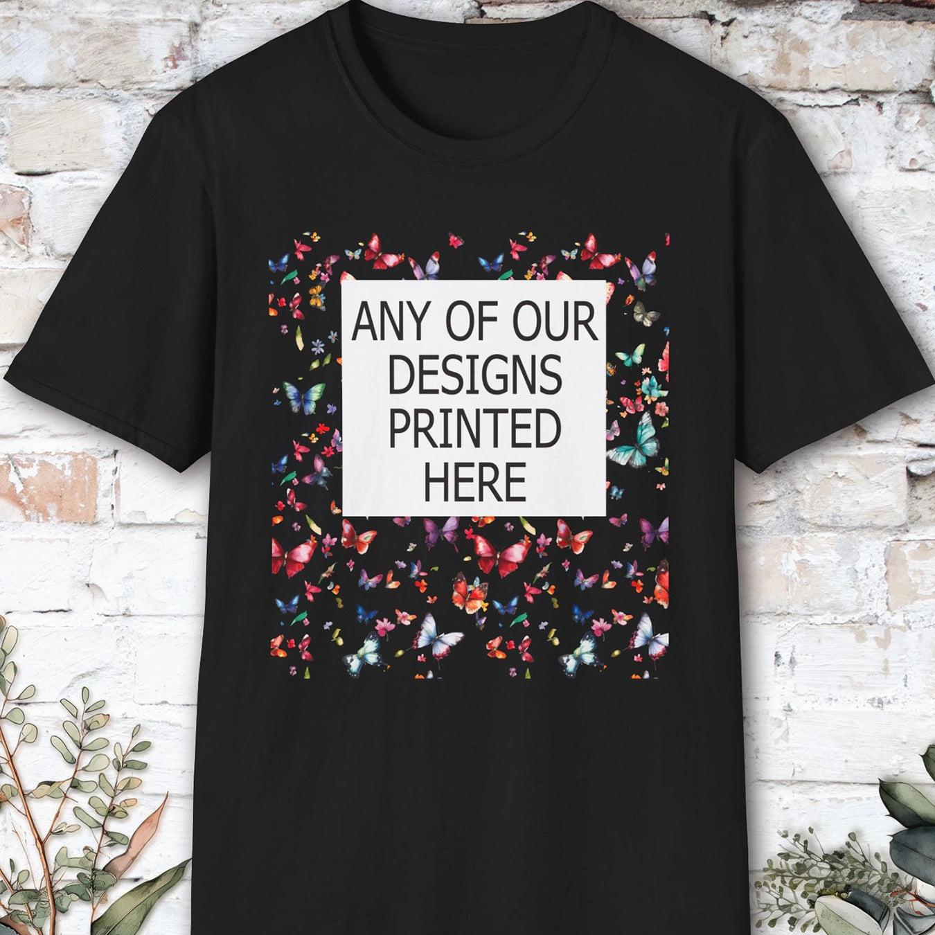 USA, Gildan 64000 - Any of our designs printed here, unisex T shirt