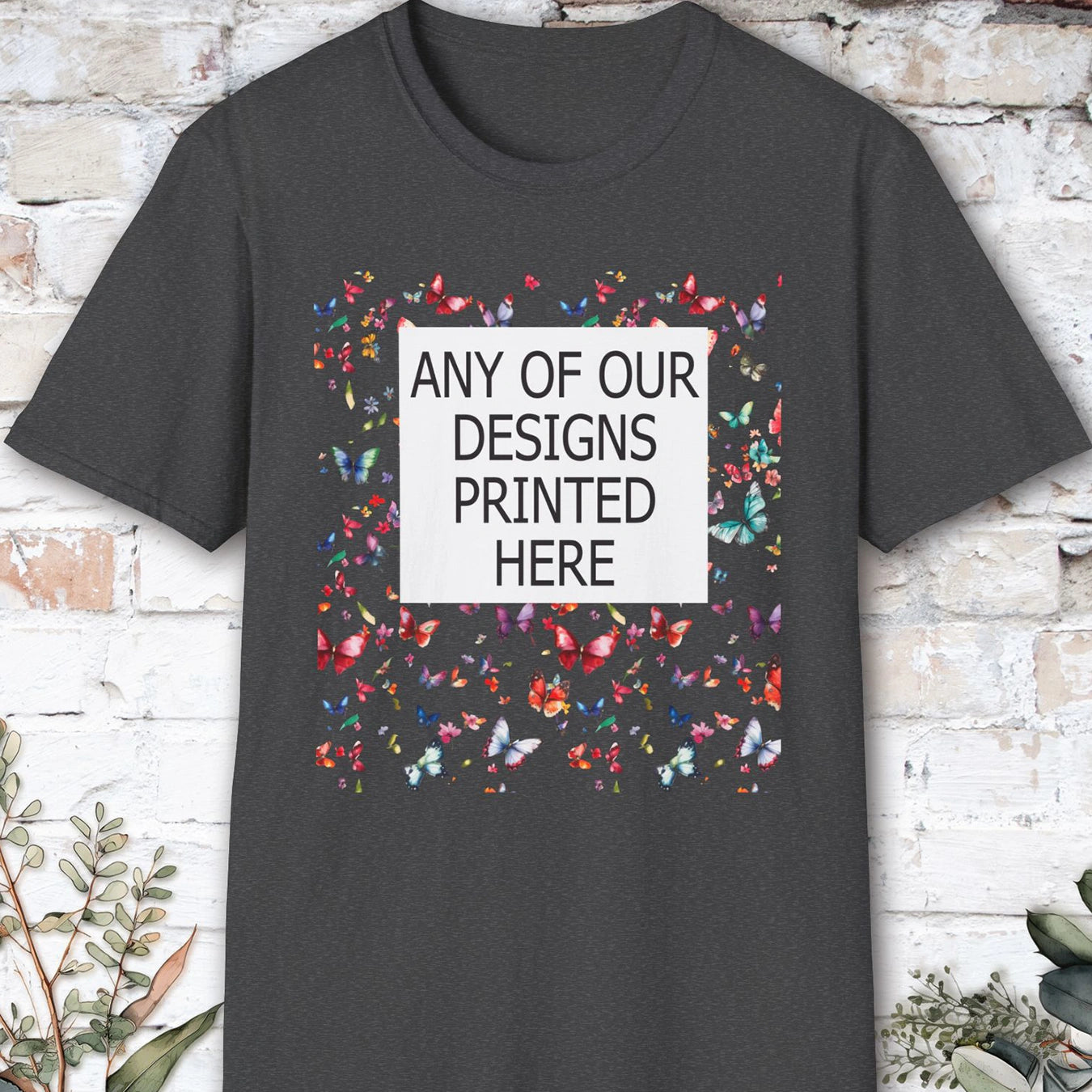 USA, Gildan 64000 - Any of our designs printed here, unisex T shirt