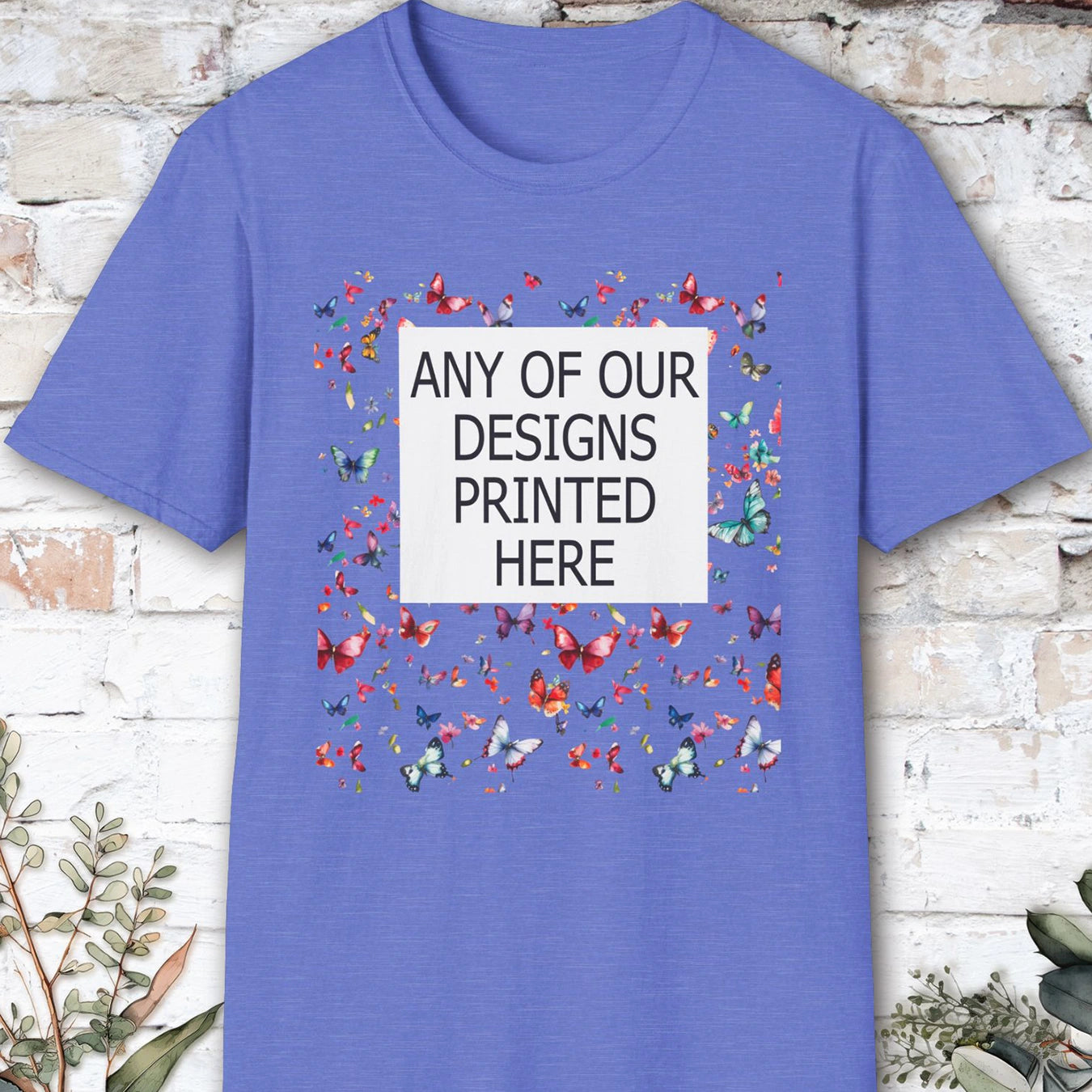 USA, Gildan 64000 - Any of our designs printed here, unisex T shirt