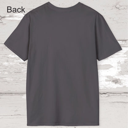 Shetland Sheepdog (Black & White Sheltie) #1 "Dance like nobody's watching" unisex T shirt