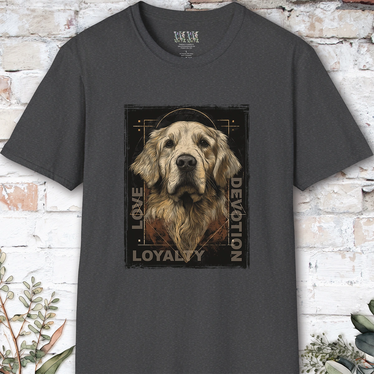 Golden Retriever Devotion, Loyalty, Love T-Shirt