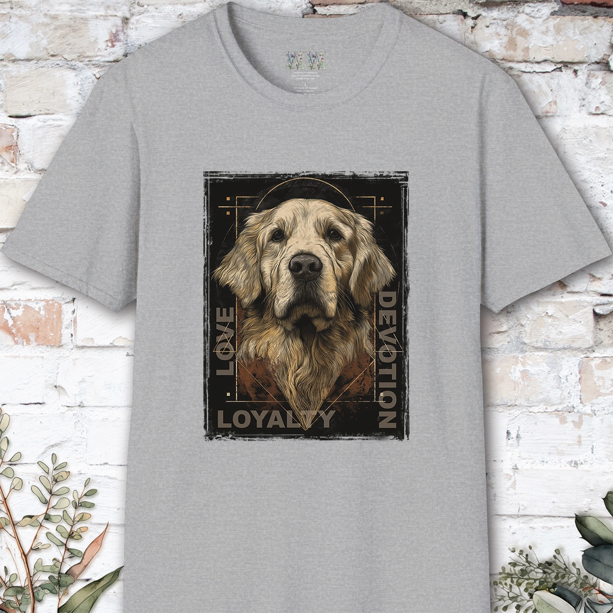 Golden Retriever Devotion, Loyalty, Love T-Shirt