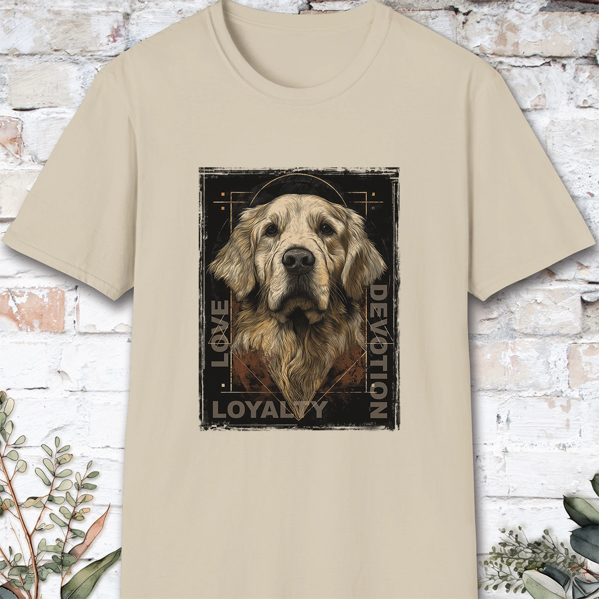 Golden Retriever Devotion, Loyalty, Love T-Shirt