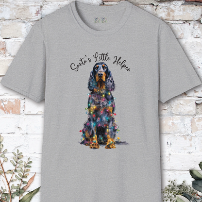 Gordon Setter #3 Santa's little helper. unisex T shirt