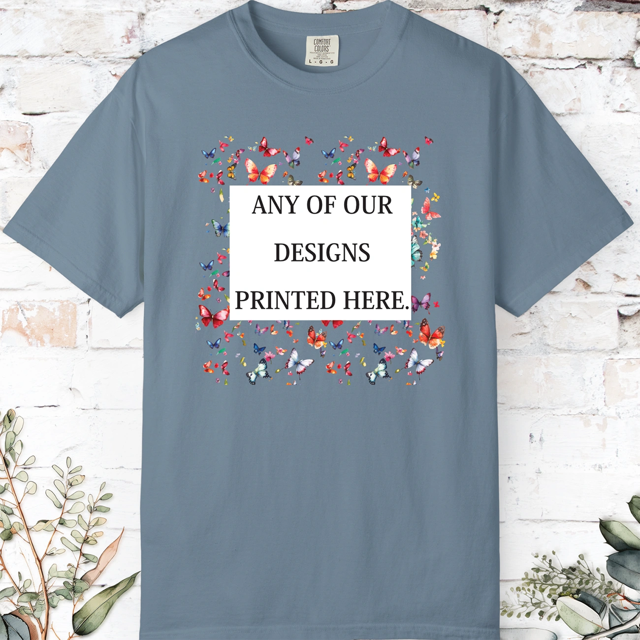 ANY DESIGN - USA Comfort Colours T-shirt