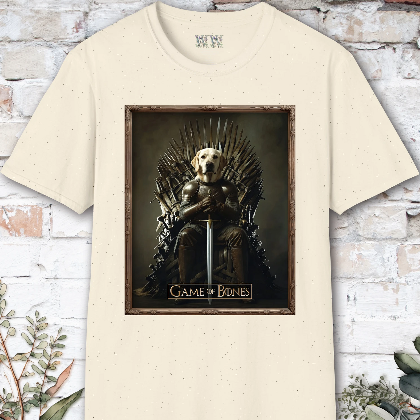 Labrador #2, Game of Bones, unisex T shirt