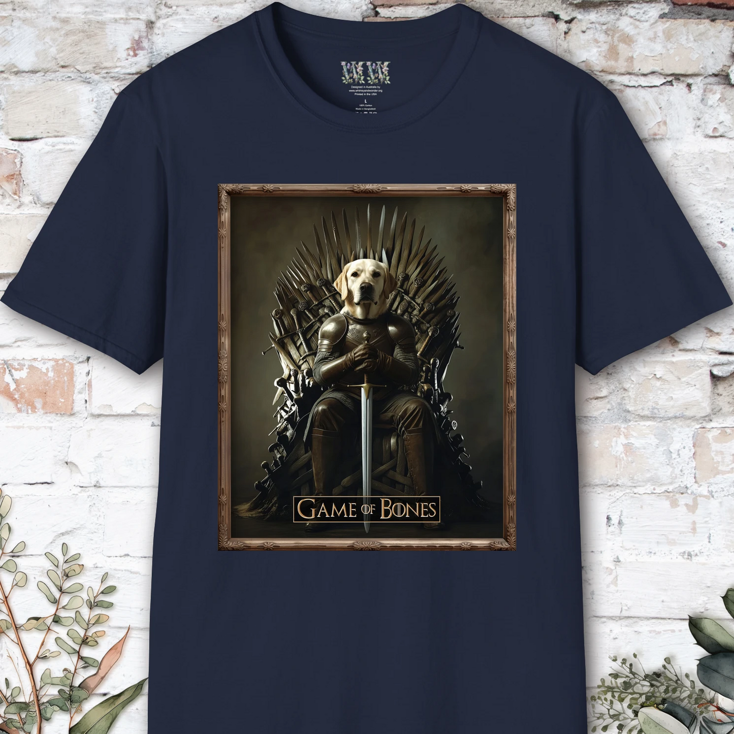 Labrador #2, Game of Bones, unisex T shirt
