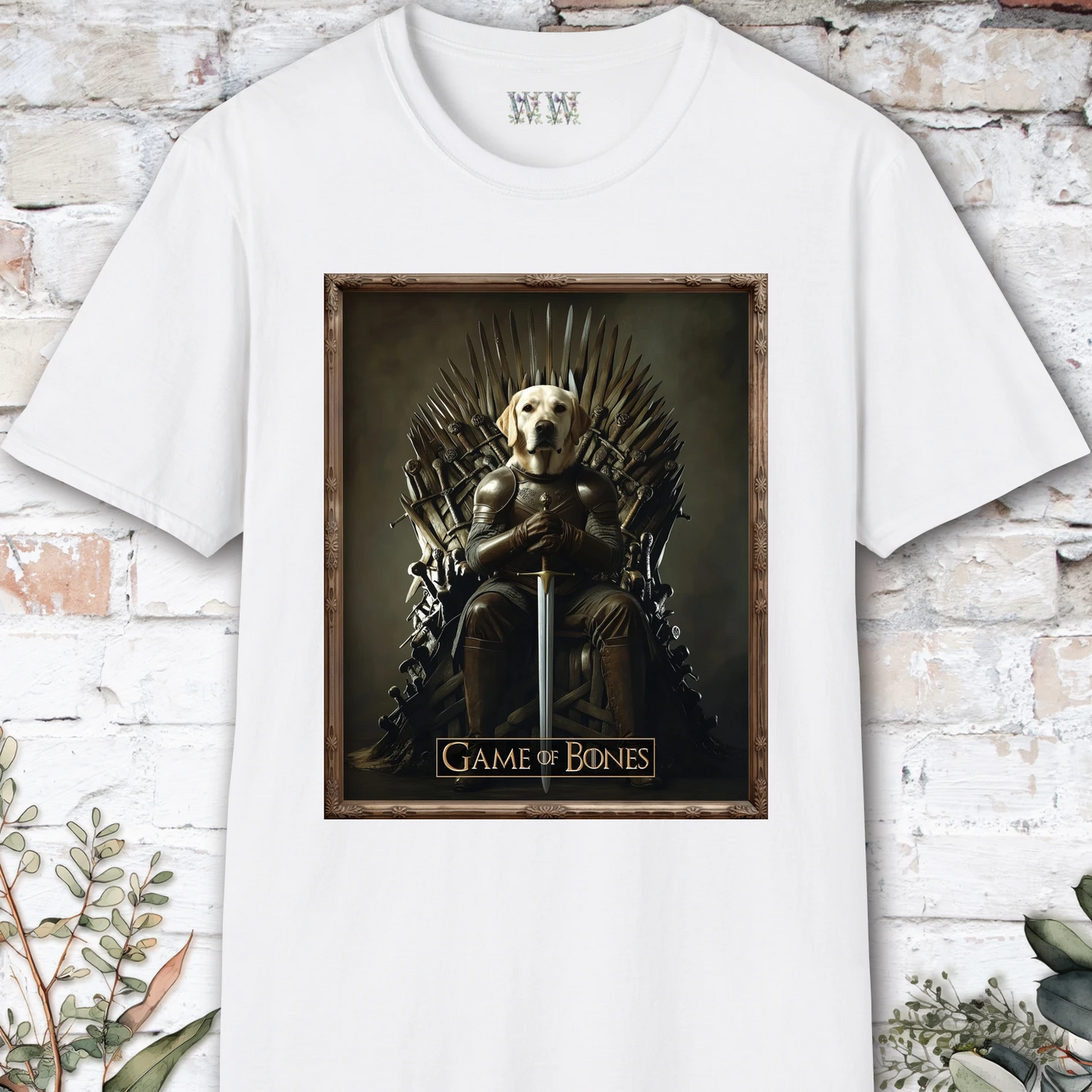 Labrador #2, Game of Bones, unisex T shirt
