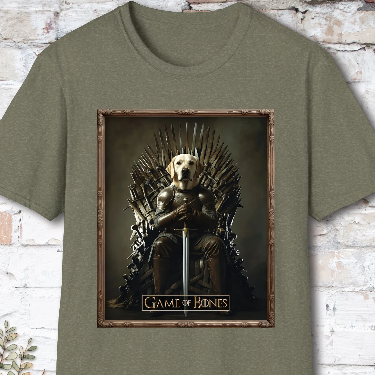 Labrador #2, Game of Bones, unisex T shirt