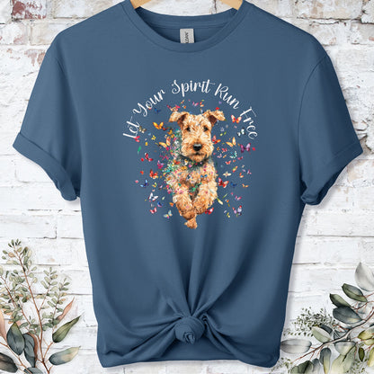 Lakeland Terrier Let your spirit run free, unisex T shirt