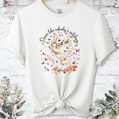 https://wescale-cdn.com/generated-mockups/bf472b68-5c1c-44c3-a409-4b955cabfa92/69acafd1-585e-4806-952c-4f06a54c82f8/3e8a5956-7015-46e5-b1dc-8a0d0bd2176b_designs/maltese_2_dance_like_nobody_s_watching_unisex_t_shirt_2_1777545846776_ywuo0g.png_1777545848162.webp