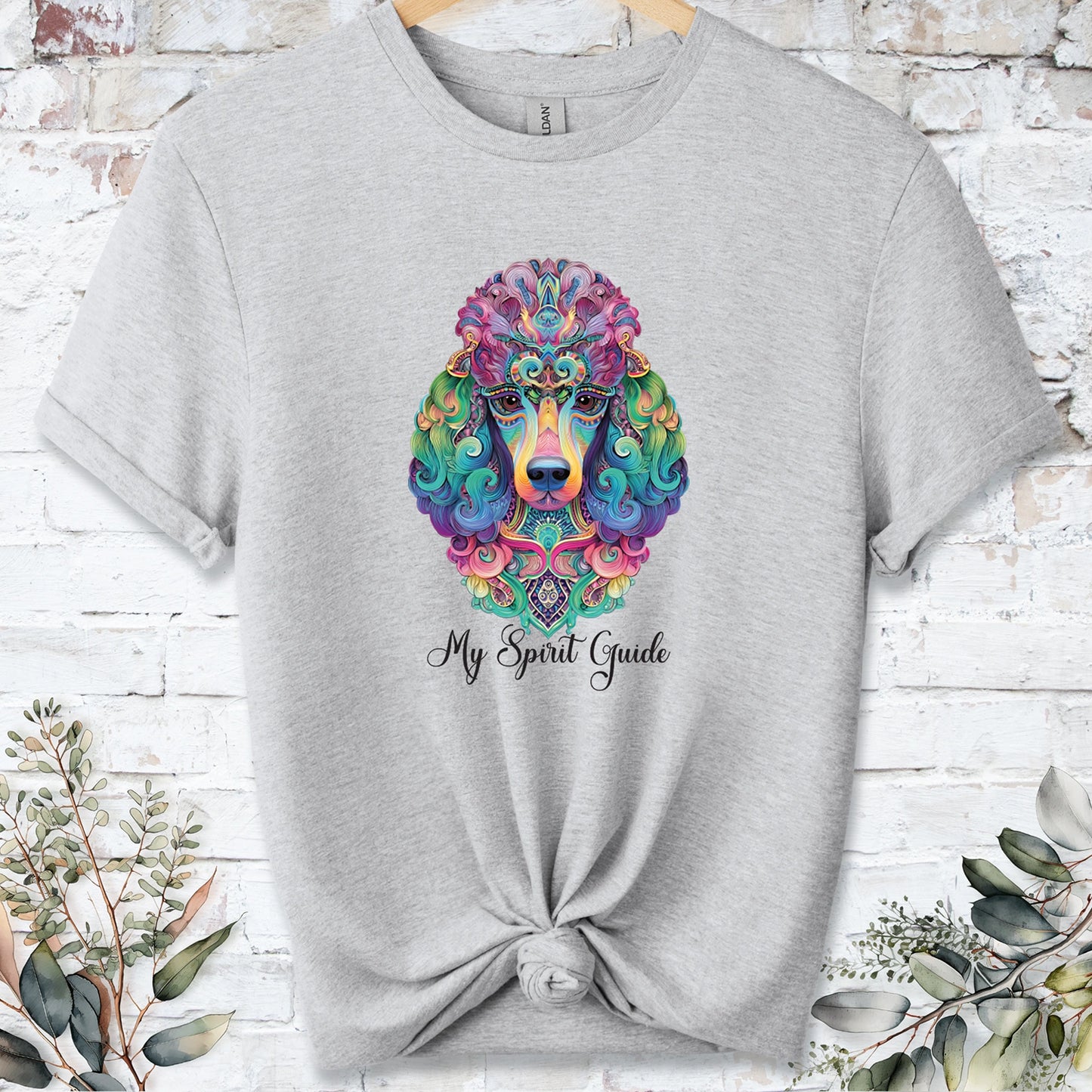 Poodle #1 My Spirit Guide, Short Sleeve Unisex Tee