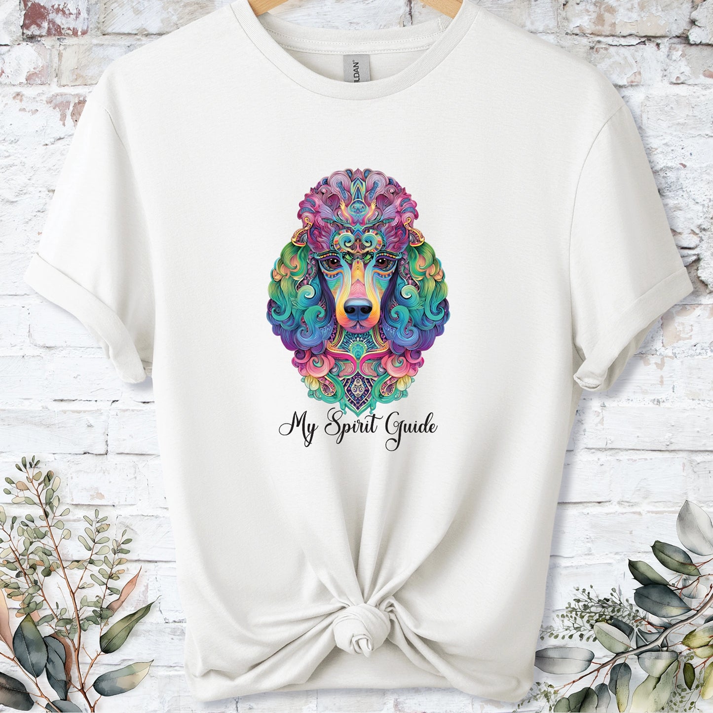 Poodle #1 My Spirit Guide, Short Sleeve Unisex Tee