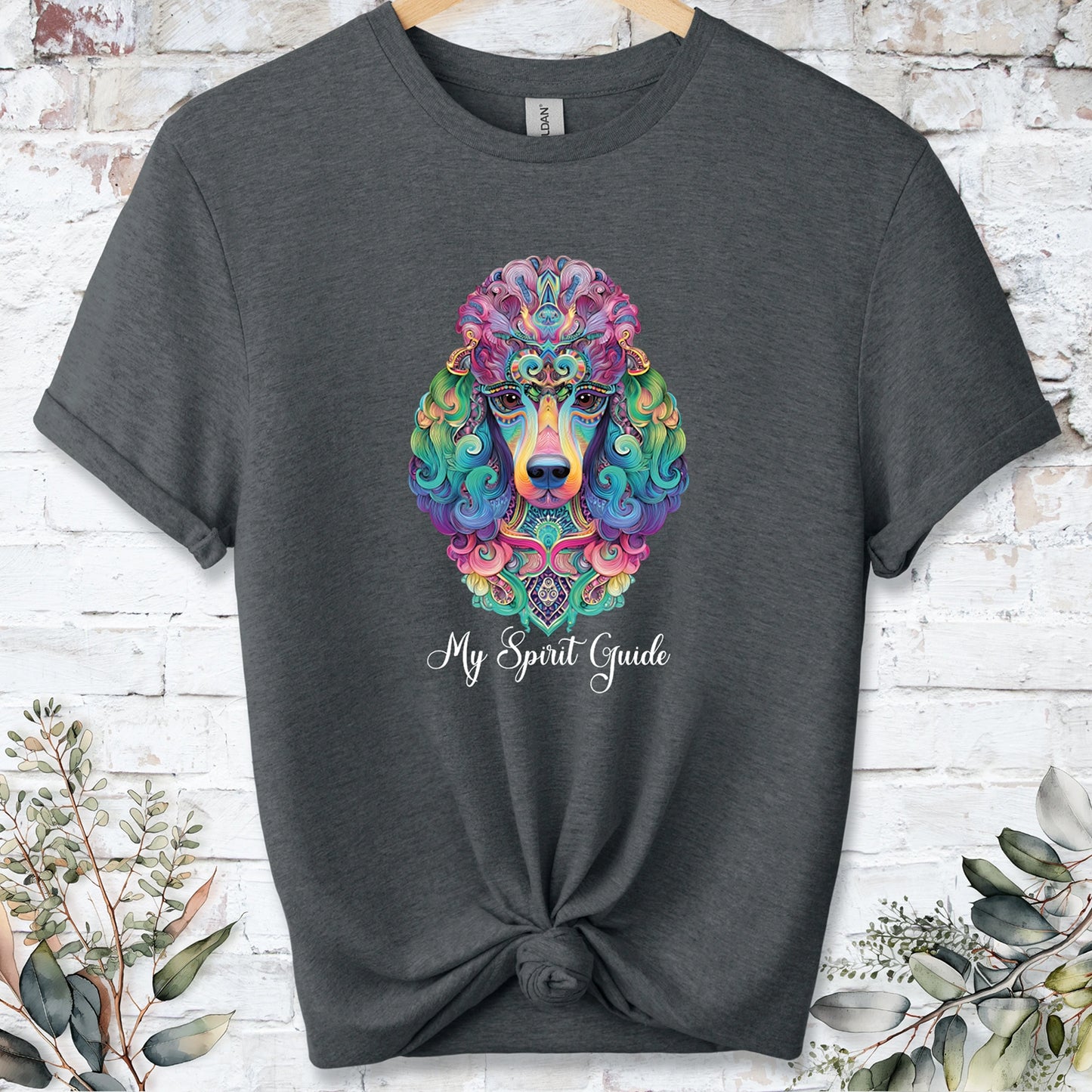 Poodle #1 My Spirit Guide, Short Sleeve Unisex Tee
