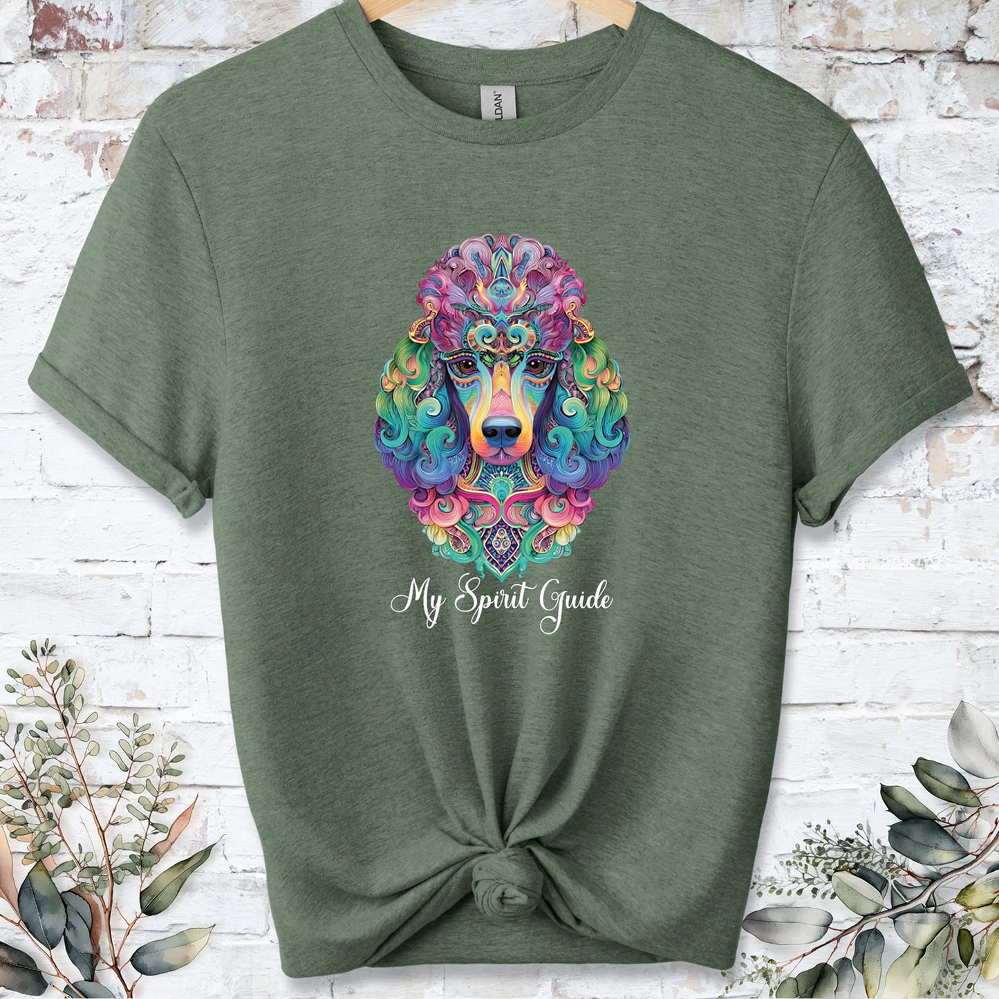 Poodle #1 My Spirit Guide, Short Sleeve Unisex Tee