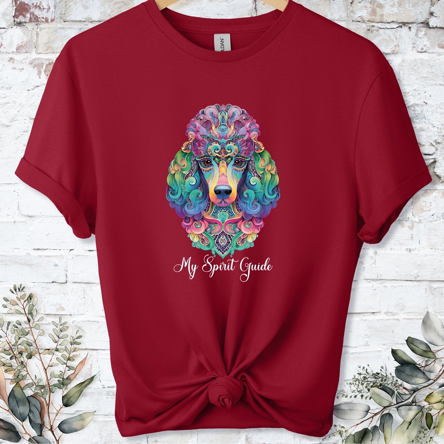 Poodle #1 My Spirit Guide, Short Sleeve Unisex Tee