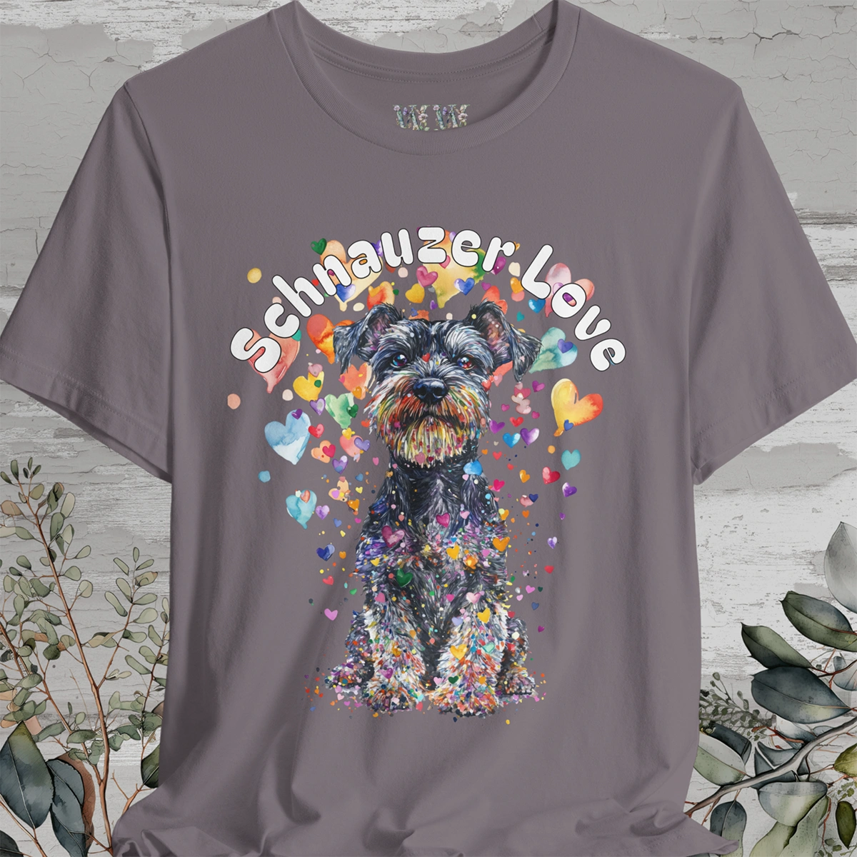 Schnauzer Love T shirt