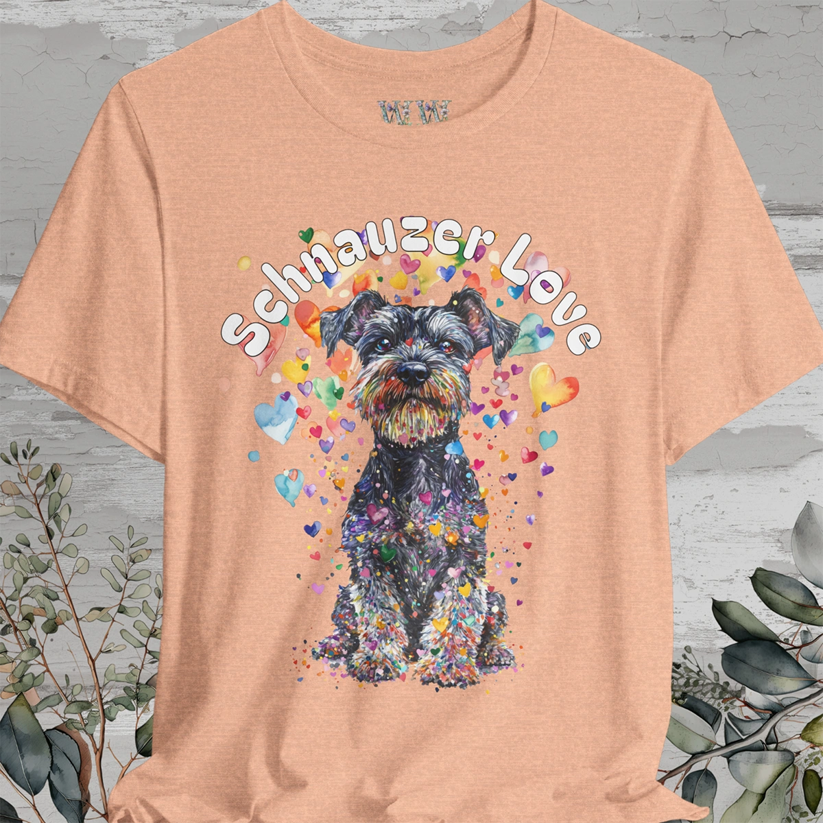 Schnauzer Love T shirt