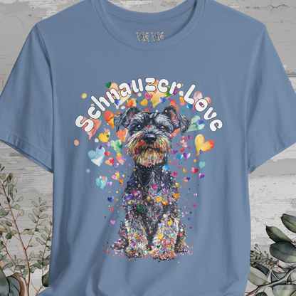 Schnauzer Love T shirt