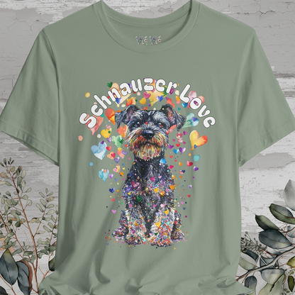 Schnauzer Love T shirt