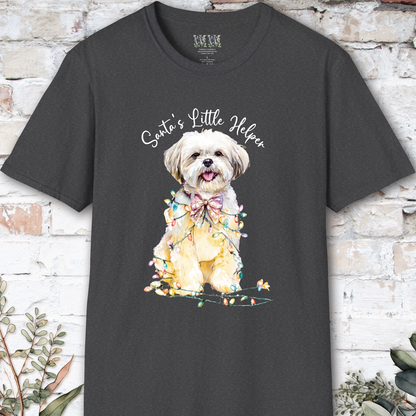 Shih Tzu #2 Santa's little helper. unisex T shirt
