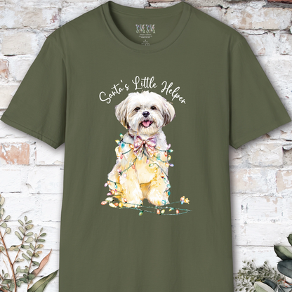 Shih Tzu #2 Santa's little helper. unisex T shirt