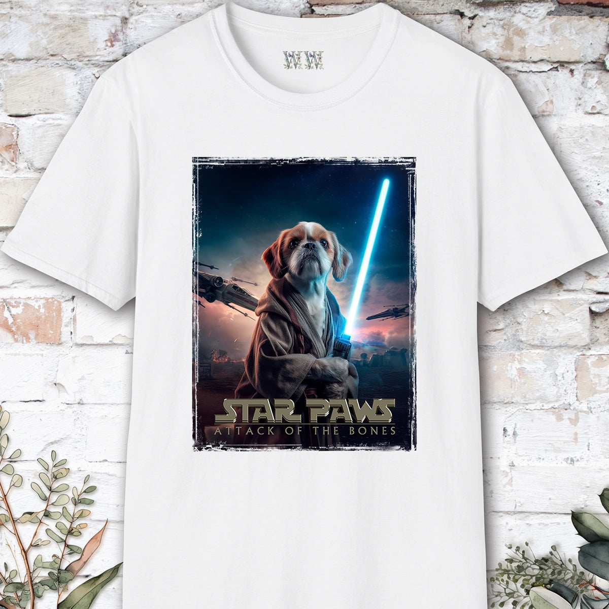 Shih Tzu #1 Star Paws Unisex T shirt