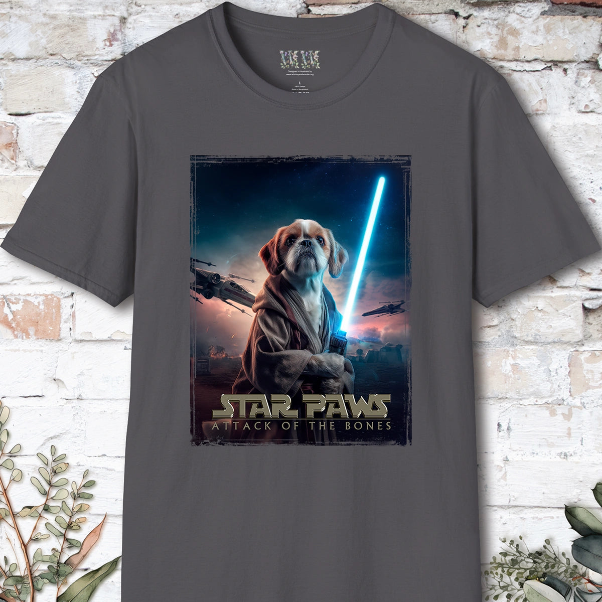 Shih Tzu #1 Star Paws Unisex T shirt